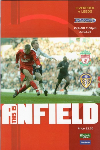 Match programme
